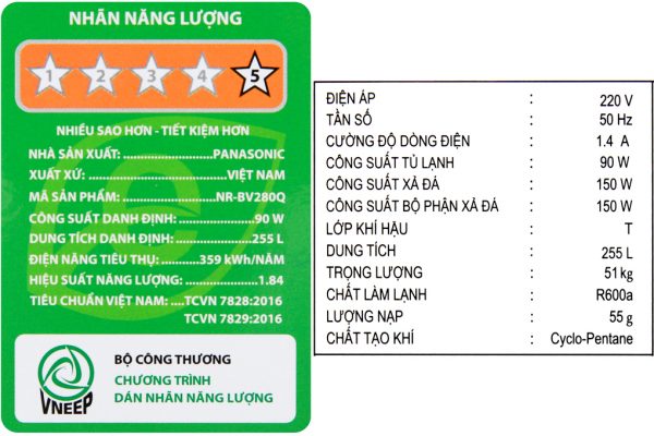 Tu Lanh Panasonic Nr Bv280qsvn 12 Org