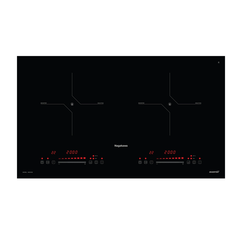 Bếp điện Từ đôi Nagakawa Ndi9195