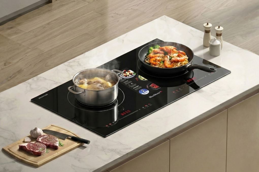 Tiết kiệm điện - Bếp từ đôi âm BlueStone ICB-6825 5000W