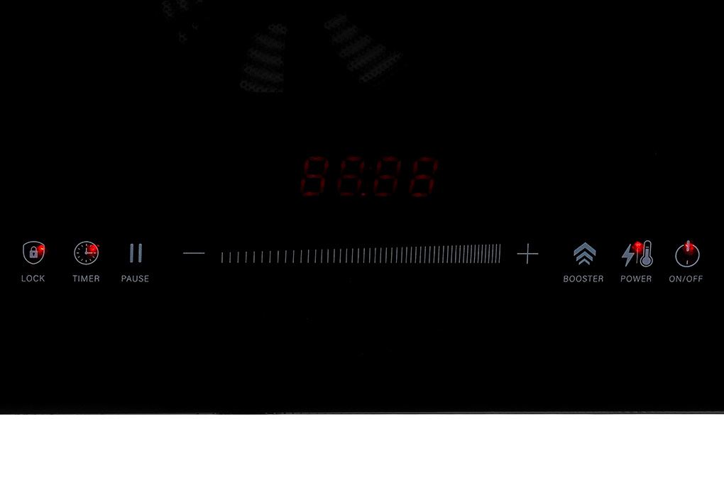 Bảng điều khiển - Bếp từ đôi âm BlueStone ICB-6825 5000W