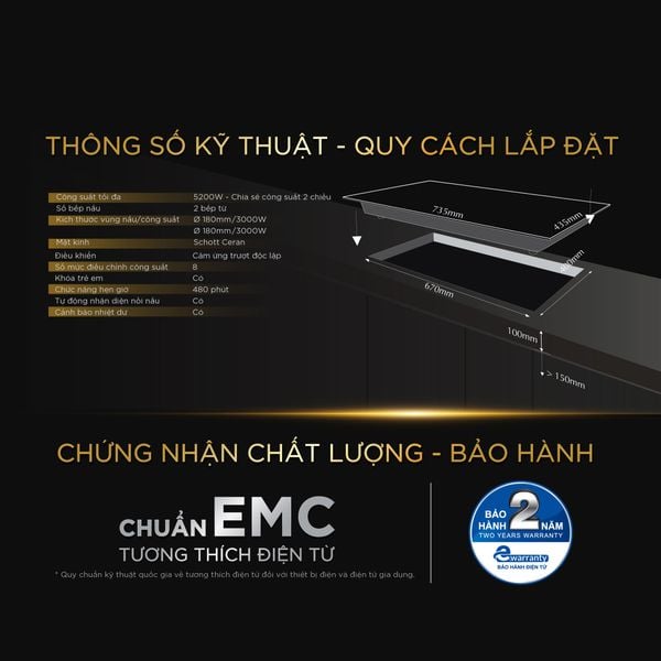 BlueStone ICB-6948 tương thích điện từ EMC BlueStone ICB-6948