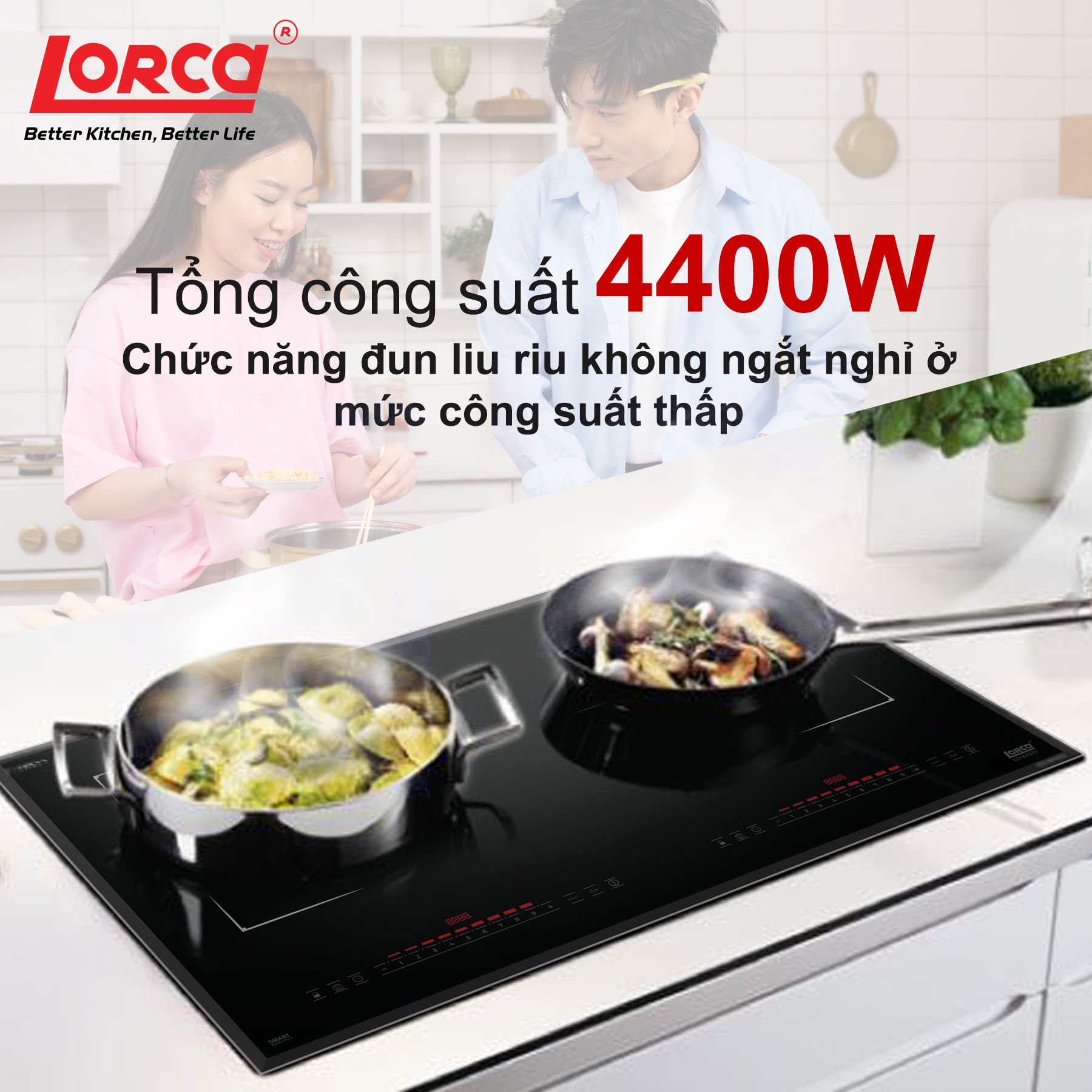 Bếp từ âm Lorca LCI 685TH