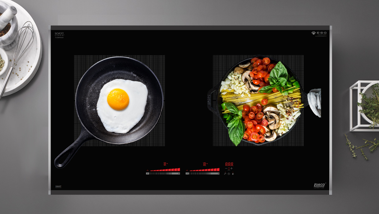 Bếp từ đôi Lorca LCI-809 Plus