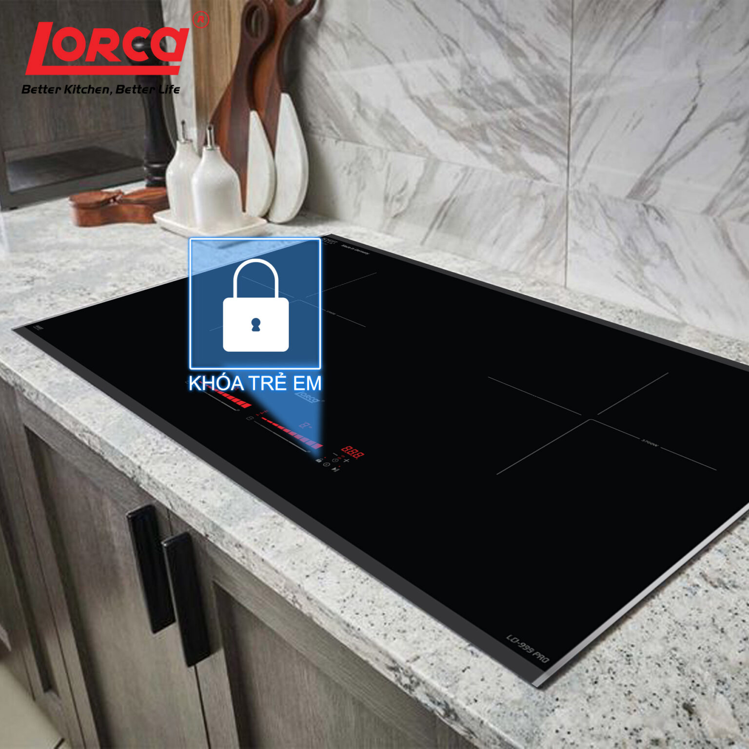 Bếp từ đôi Lorca