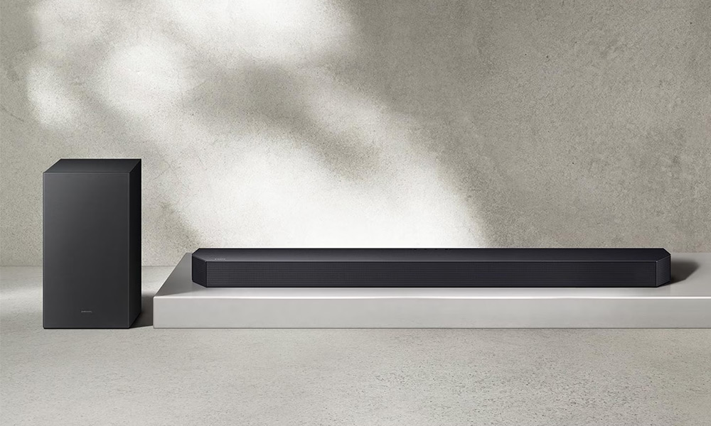 Thiết kế thanh lịch bộ loa thanh Samsung HW-Q600F/XV 380W