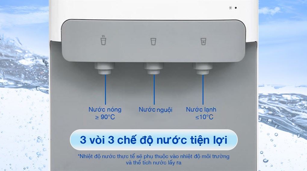 Cây nước nóng lạnh Electrolux EDBMFACWF 530W - Vòi riêng biệt