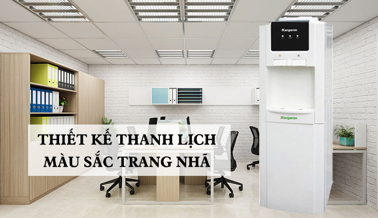 Cây nước nóng lạnh Kangaroo KG32N thiết kế hiện đại trang nhã