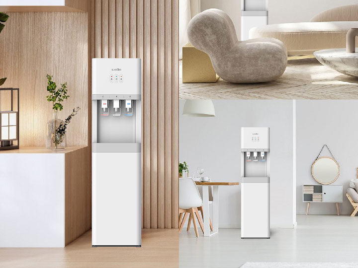 Cây nước nóng lạnh nguội Karofi HCV208 có hệ thống đèn LED chỉ thị dễ quan sát Cây nước nóng lạnh nguội Karofi HCV208 có hệ thống đèn LED chỉ thị dễ quan sát