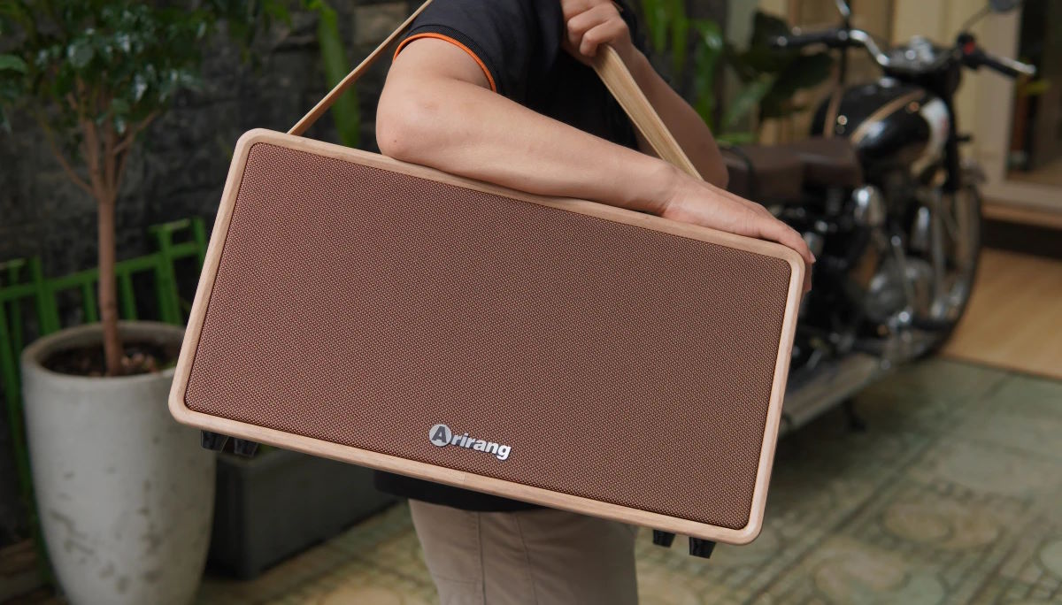 Loa Karaoke xách tay Arirang MB2iw (Kèm 2 mic)