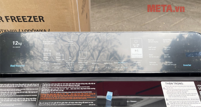 Máy giặt Hitachi Inverter 12 kg LTL 12MVJWT(GG)