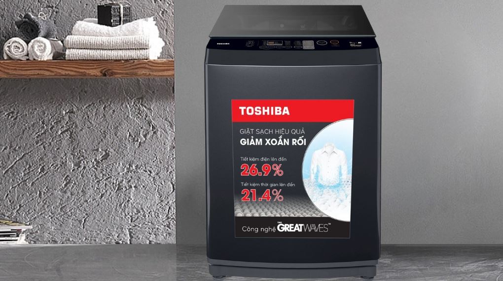 Máy giặt Toshiba Inverter 9.0 kg AW-DK1000FV(KK) - Thiết kế