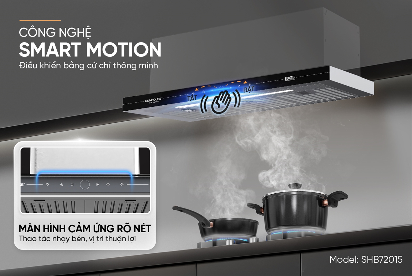 Máy hút mùi Sunhouse  