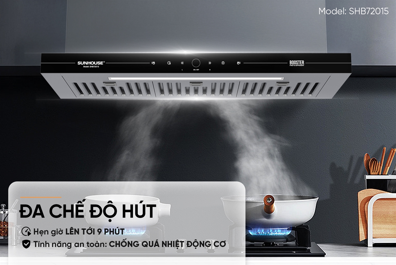 Máy hút mùi Sunhouse  