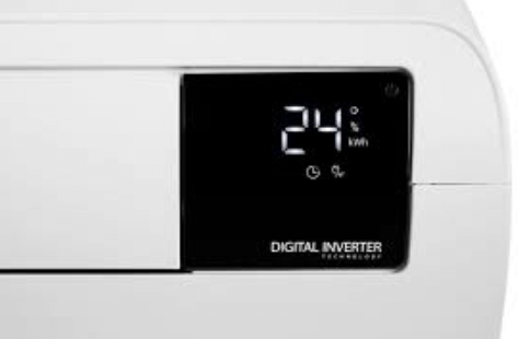 Máy lạnh 1 chiều Samsung AR09TYHQASINSV có bảng điện tử hiện thị nhiệt độ