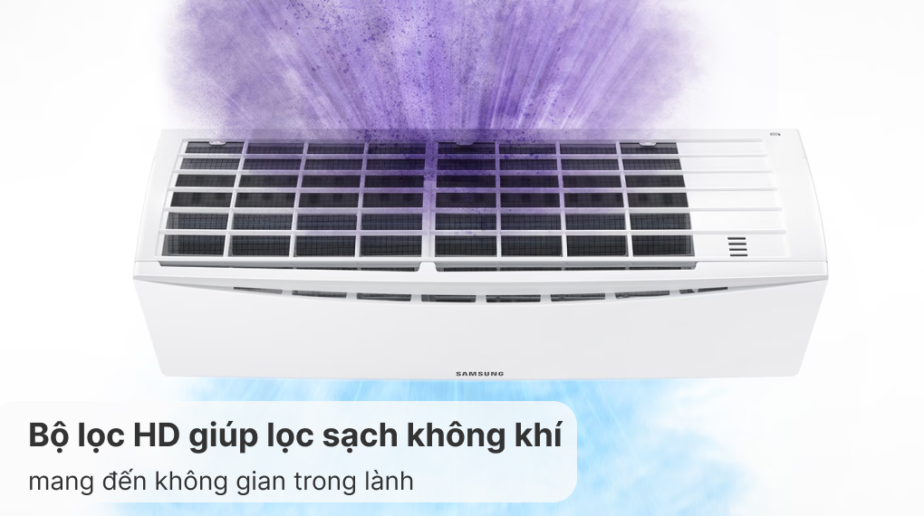 Máy lạnh Samsung Inverter 1.5 HP AR12TYHQASINSV - Khả năng lọc không khí