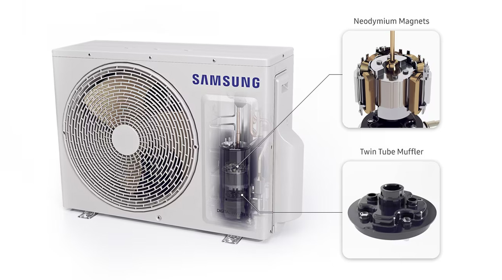 Máy lạnh Samsung Inverter 1 HP AR10CYFAAWKNSV 
