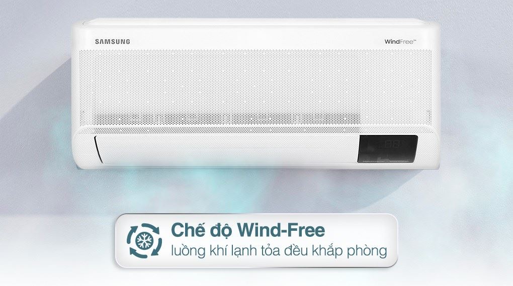 Máy lạnh Samsung Wind-Free Inverter 1 HP AR10CYFAAWKNSV - Cơ chế thổi gió