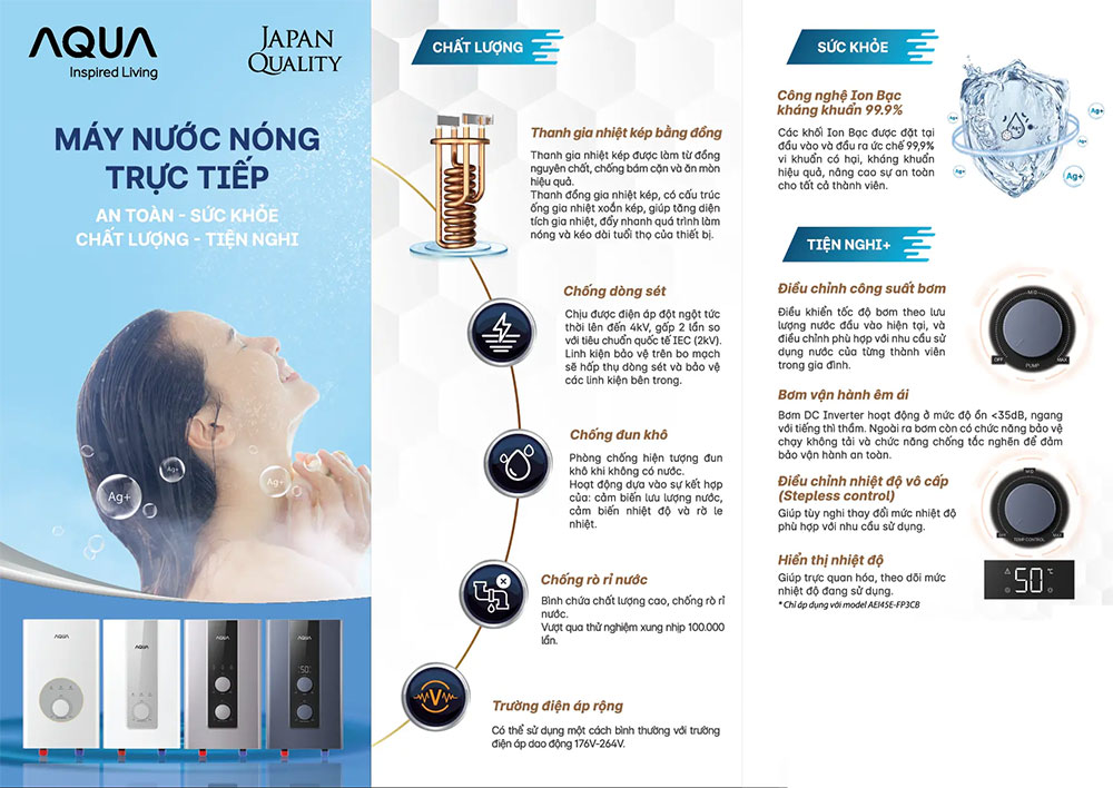 Máy nước nóng trực tiếp 