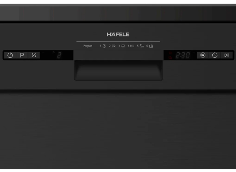 Máy rửa chén HDW-F601B/535.29.670 điều khiển nút nhấn