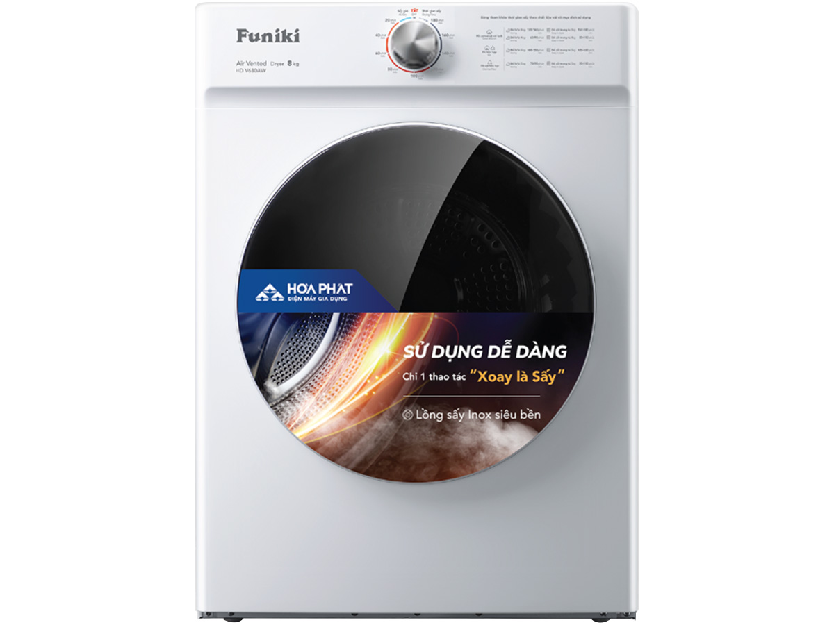 Máy sấy thông hơi Funiki HD V680AW