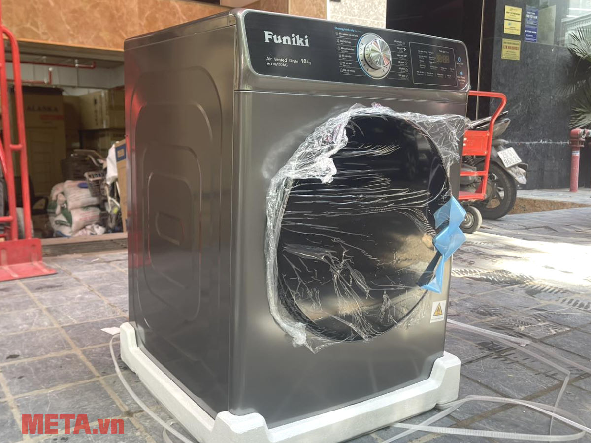 Máy sấy thông hơi Funiki 10kg HD V6100AG