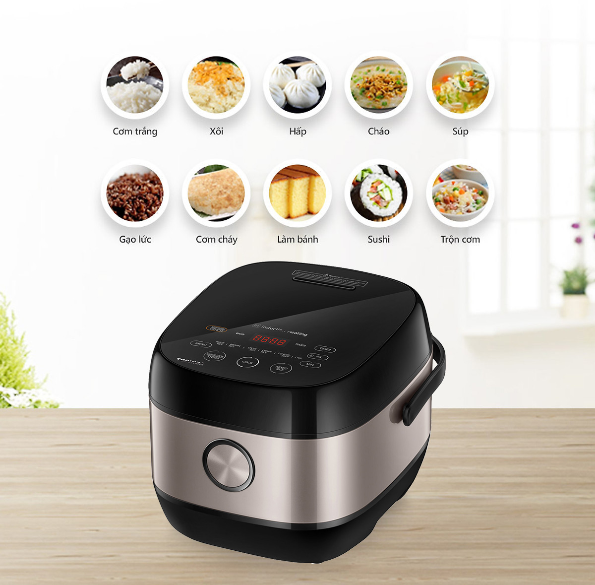 Đa dạng công thức nấu ăn có sẵn