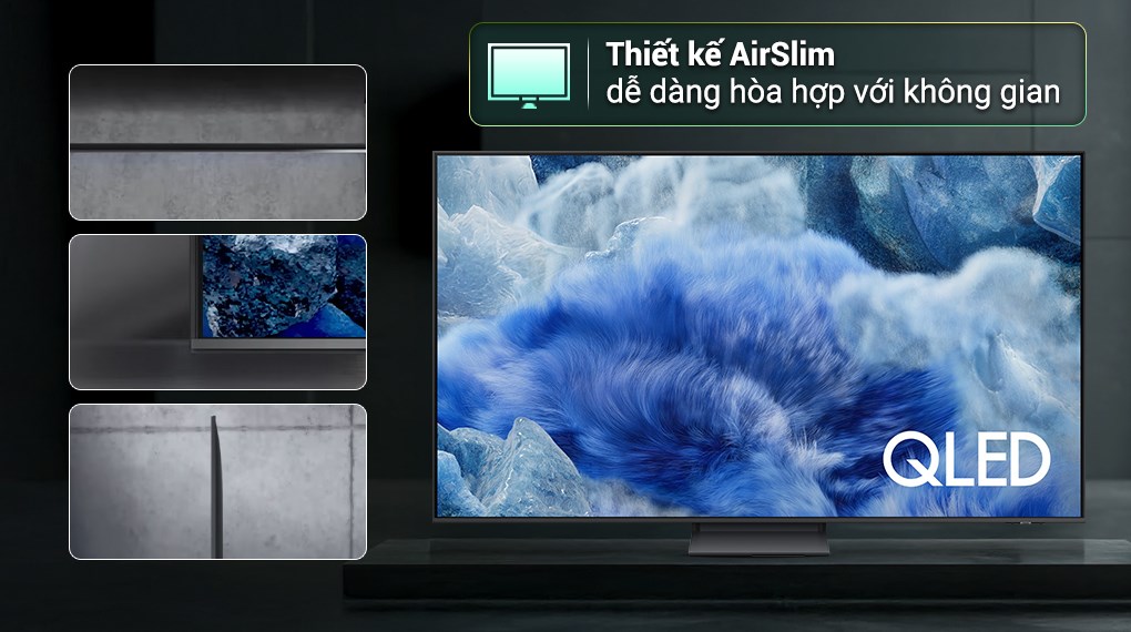 Smart Tivi QLED Samsung AI 4K 55 inch QA55Q8F5 - Thiết kế