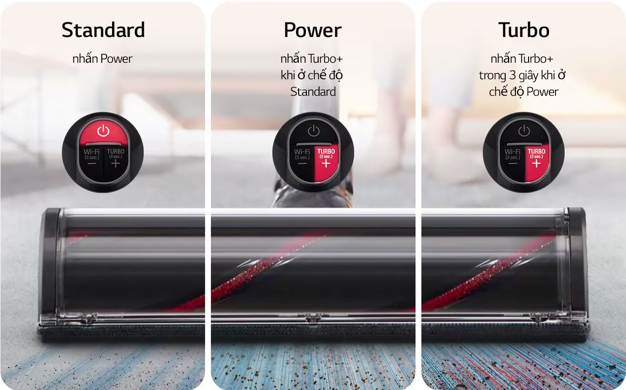 Tháp hút bụi LG CordZero A9T-LITE