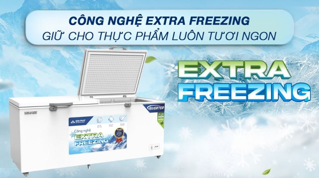 Tủ đông Hòa Phát Inverter 783 lít HPF AD8783 - Công nghệ làm lạnh