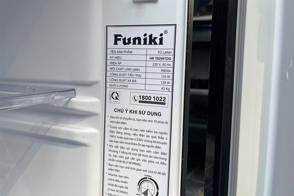 Tủ lạnh Funiki 209 lít HR T6209TDG