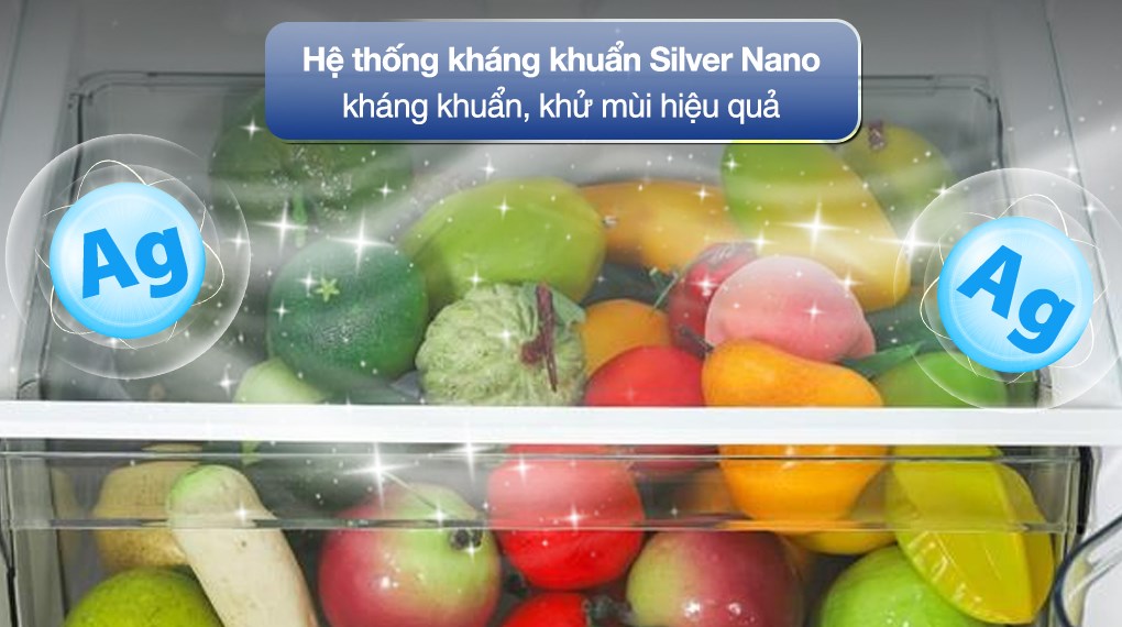 Tủ lạnh Funiki Inverter 286 lít HR T8286GB - Công nghệ kháng khuẩn, khử mùi