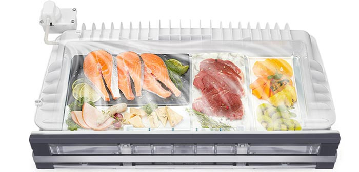 Tủ lạnh 6 cánh Hitachi 670 lít R-GW670TV