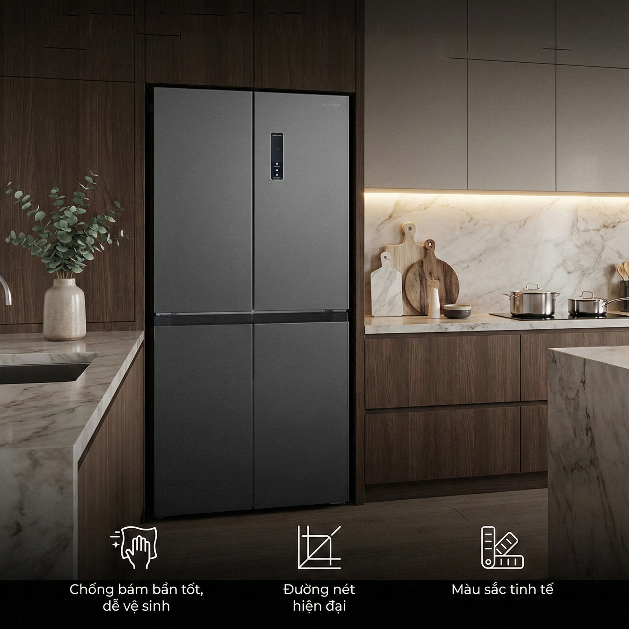 tu lanh sharp inverter multi door 421 lit sj fxp510v mg 176904 2