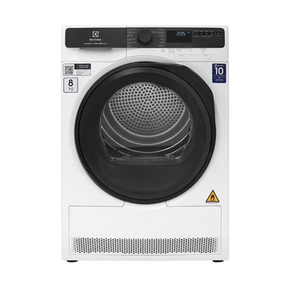 Máy Sấy Bơm Nhiệt Electrolux 8 Kg EDH803J5WC