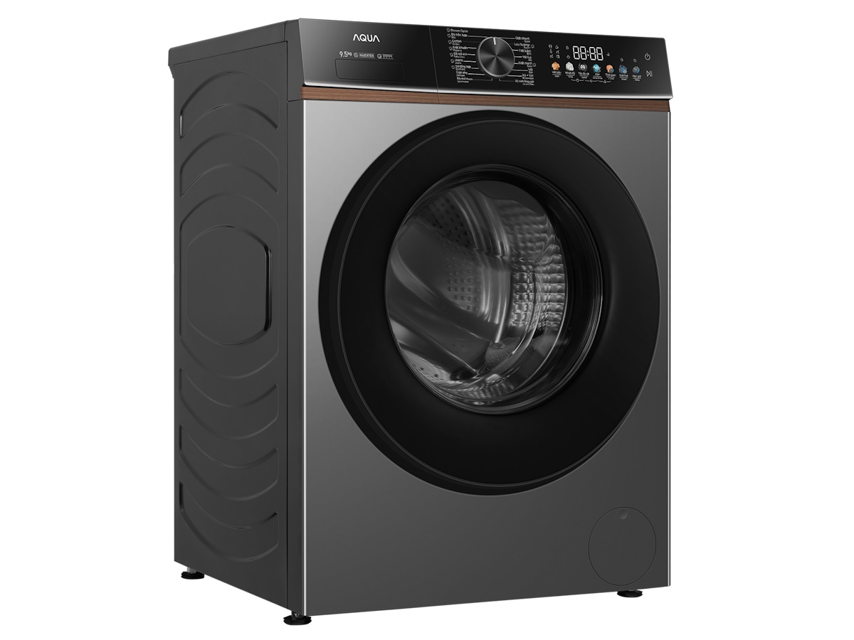 Máy giặt lồng ngang Inverter Aqua 10kg AW10-BP4657M(B)