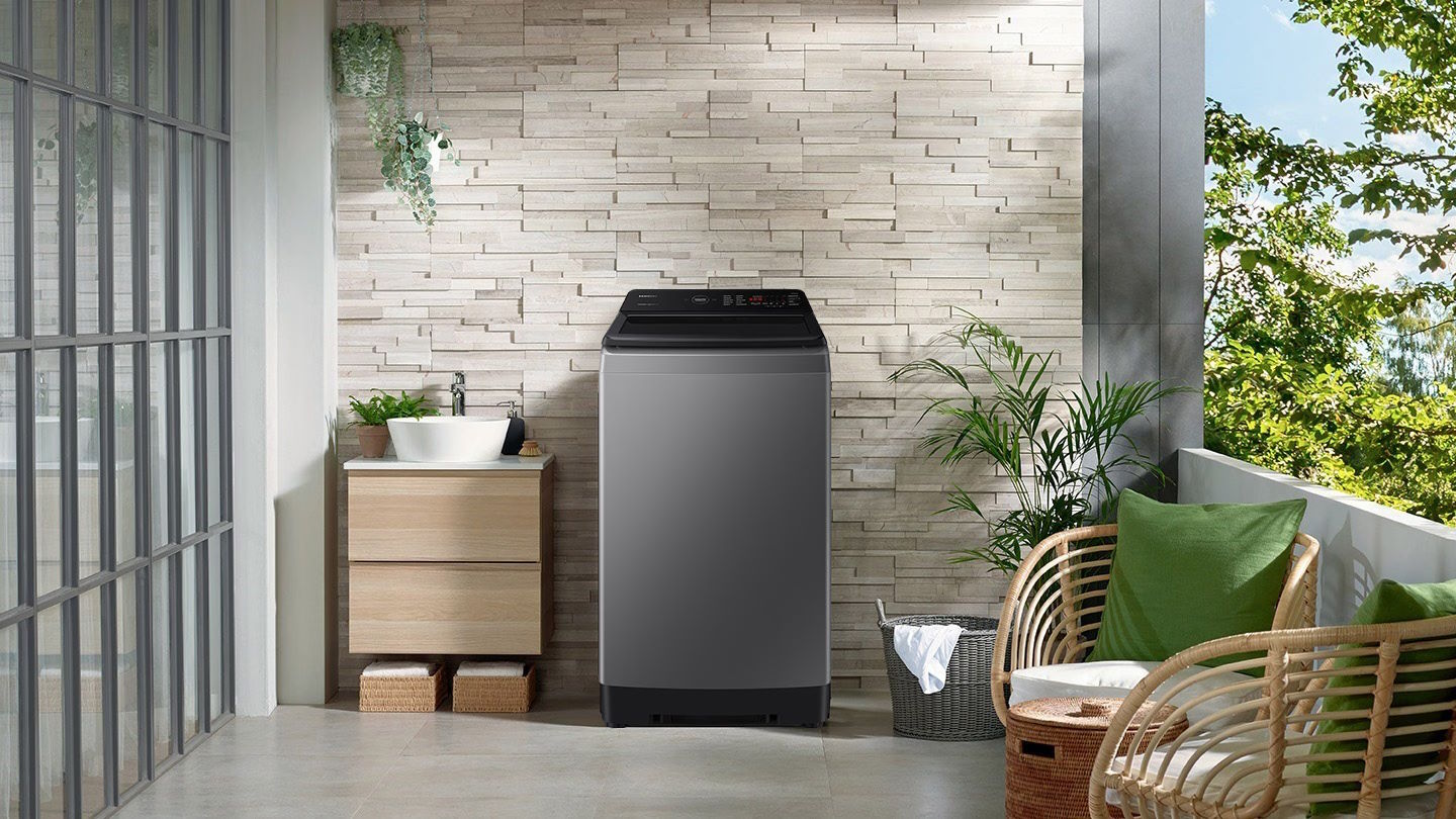 Máy giặt Samsung Ecobubble Inverter 9.5 kg WA40F95E1CSV