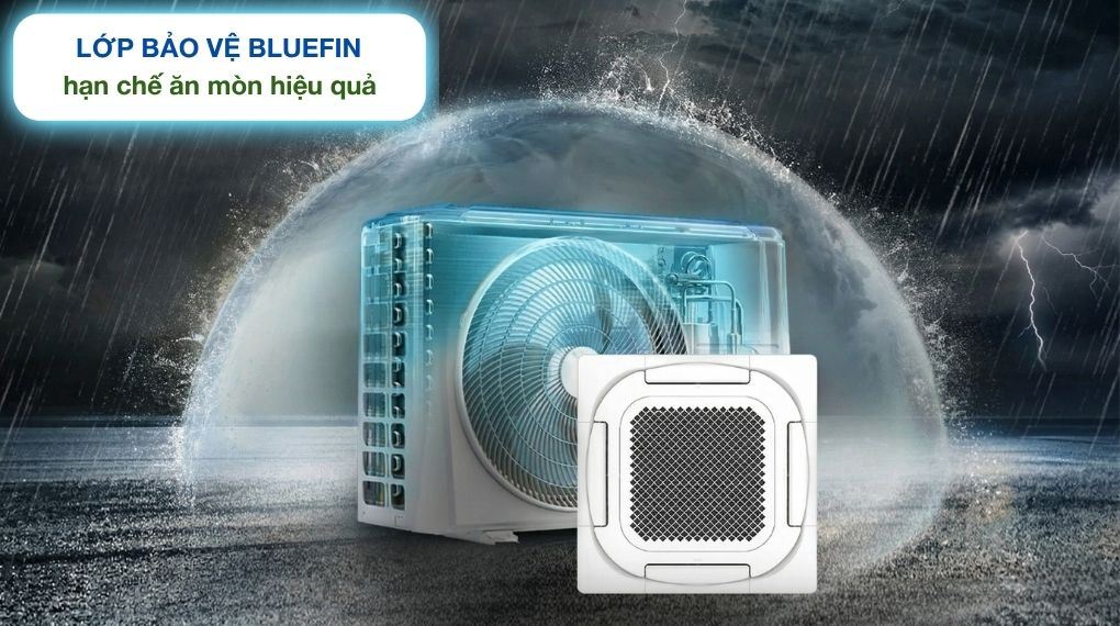 Thiết kế dàn nóng - Máy lạnh âm trần Nagakawa Inverter 5.5 HP NIT-C50R2U35