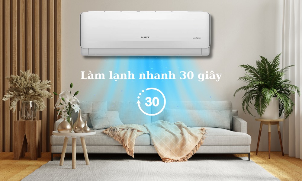 Làm lạnh nhanh 30 giây trên Máy lạnh AUFIT AFW18FHA4DI-5VN