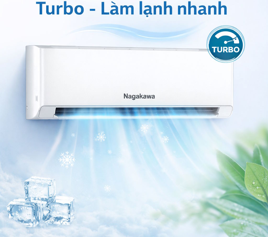 Điều hòa 1 chiều 9.000BTU Nagakawa NS-C09R2U86