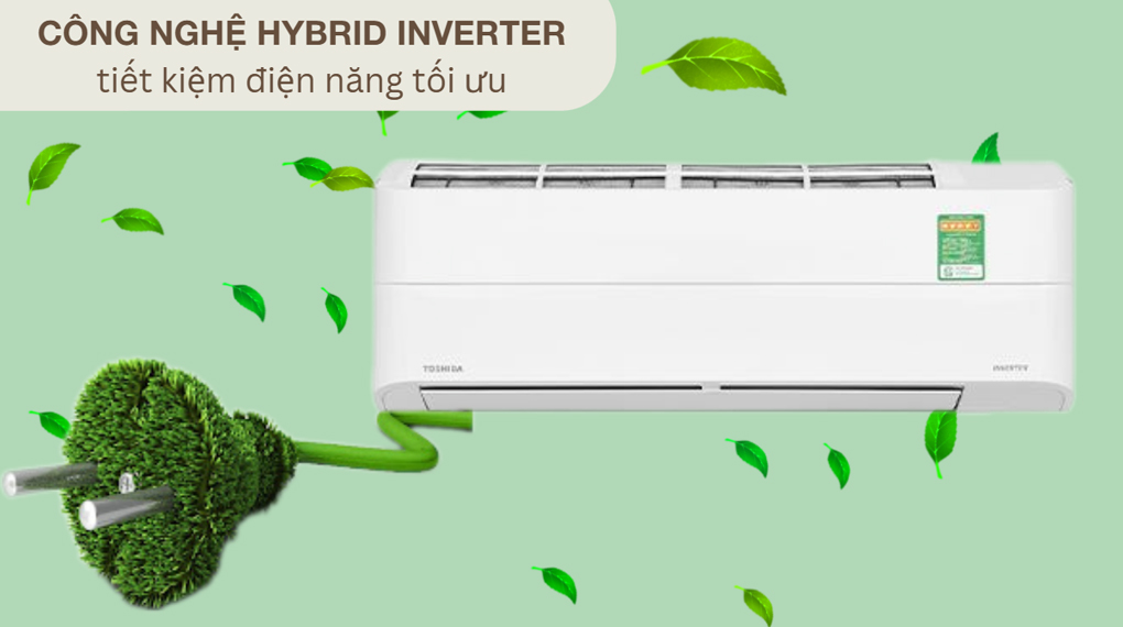 Công nghệ Inverter - Máy lạnh Toshiba Inverter 1 HP RAS-H10Z2KCVG-V