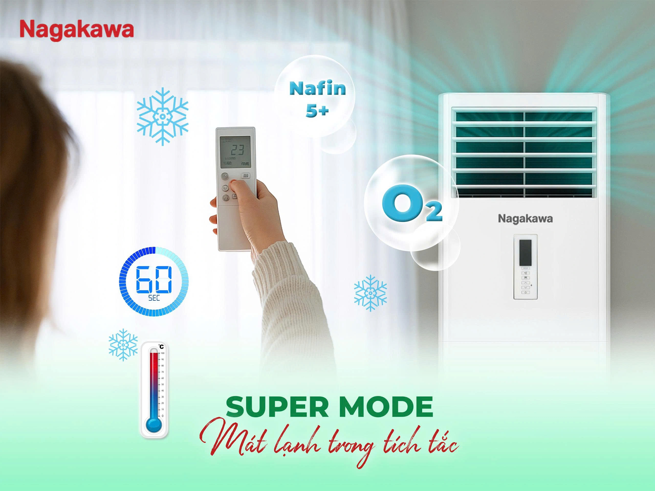 Điều hòa tủ đứng Nagakawa 50.000BTU NP-C50R1K58