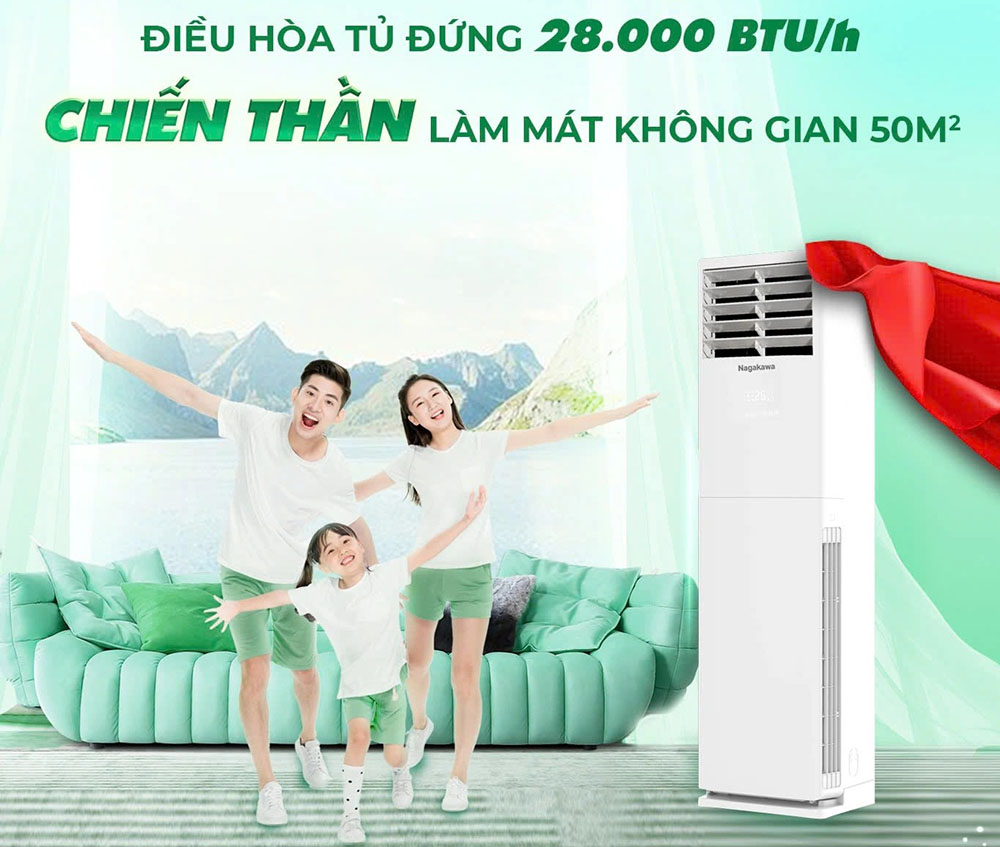 Nagakawa NP-C28R1K58 dễ dàng hòa hợp với nhiều phong cách nội thất khác nhau