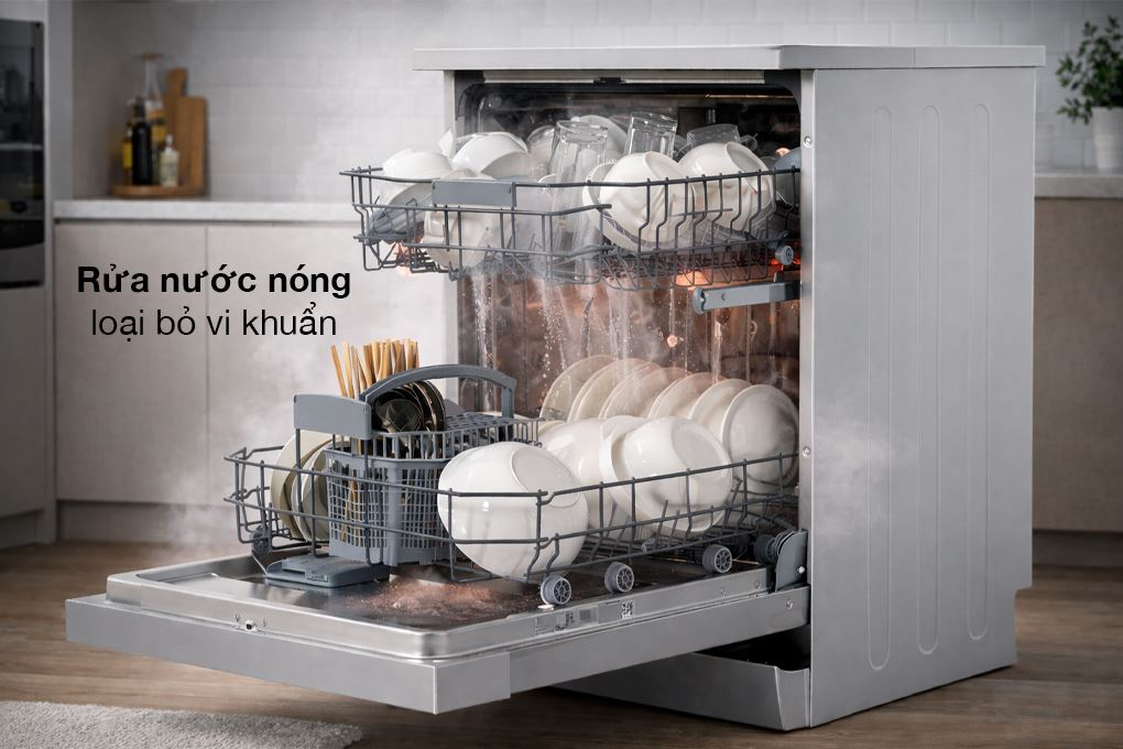 Máy rửa chén độc lập Electrolux EFF1360VSA - Rửa nước nóng