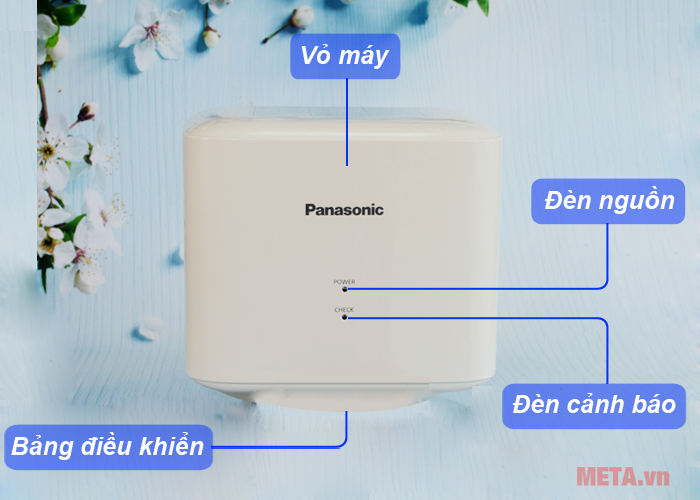 Cấu tạo máy sấy tay Panasonic