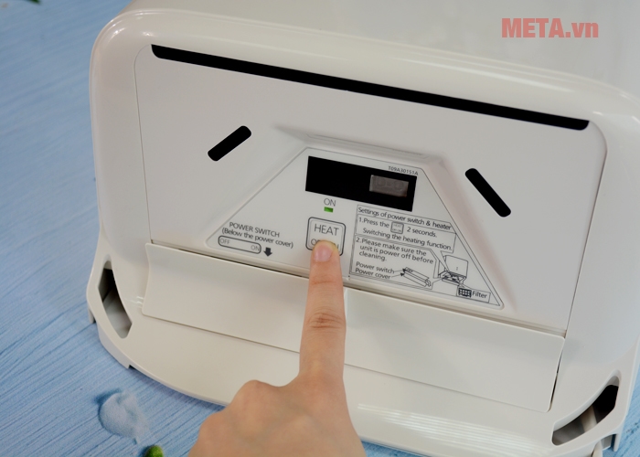 Nút bật/tắt chức năng nhiệt