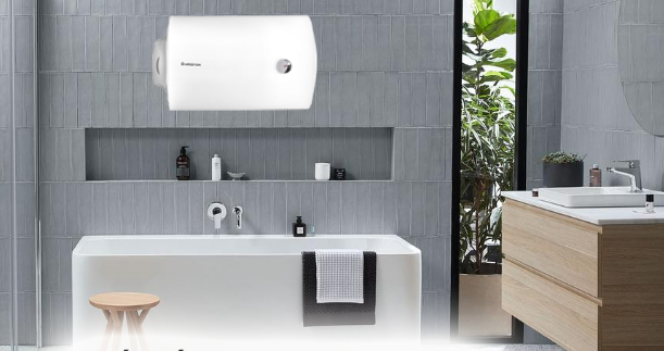 Bình nóng lạnh Ariston PRO R 100 H 2.5 FE (100L - Ngang) có thiết kế hiện đại, phù hợp với mọi không gian nội thất
