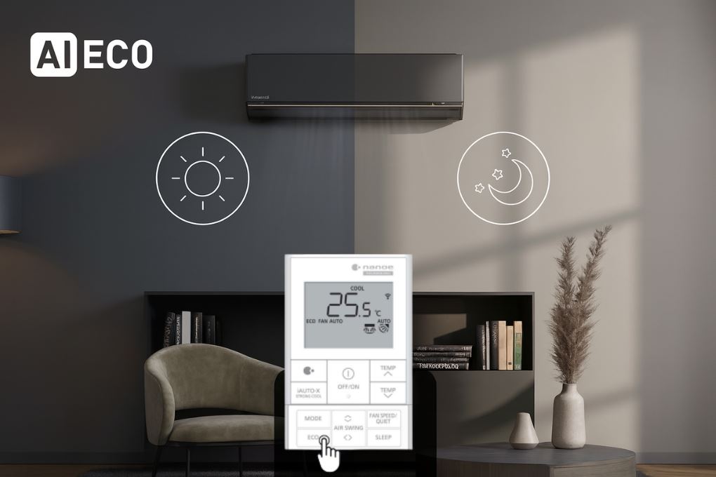 Máy lạnh Panasonic Inverter 1 HP CU/CS-AU9BKH-8 - Công nghệ tiết kiệm điện
