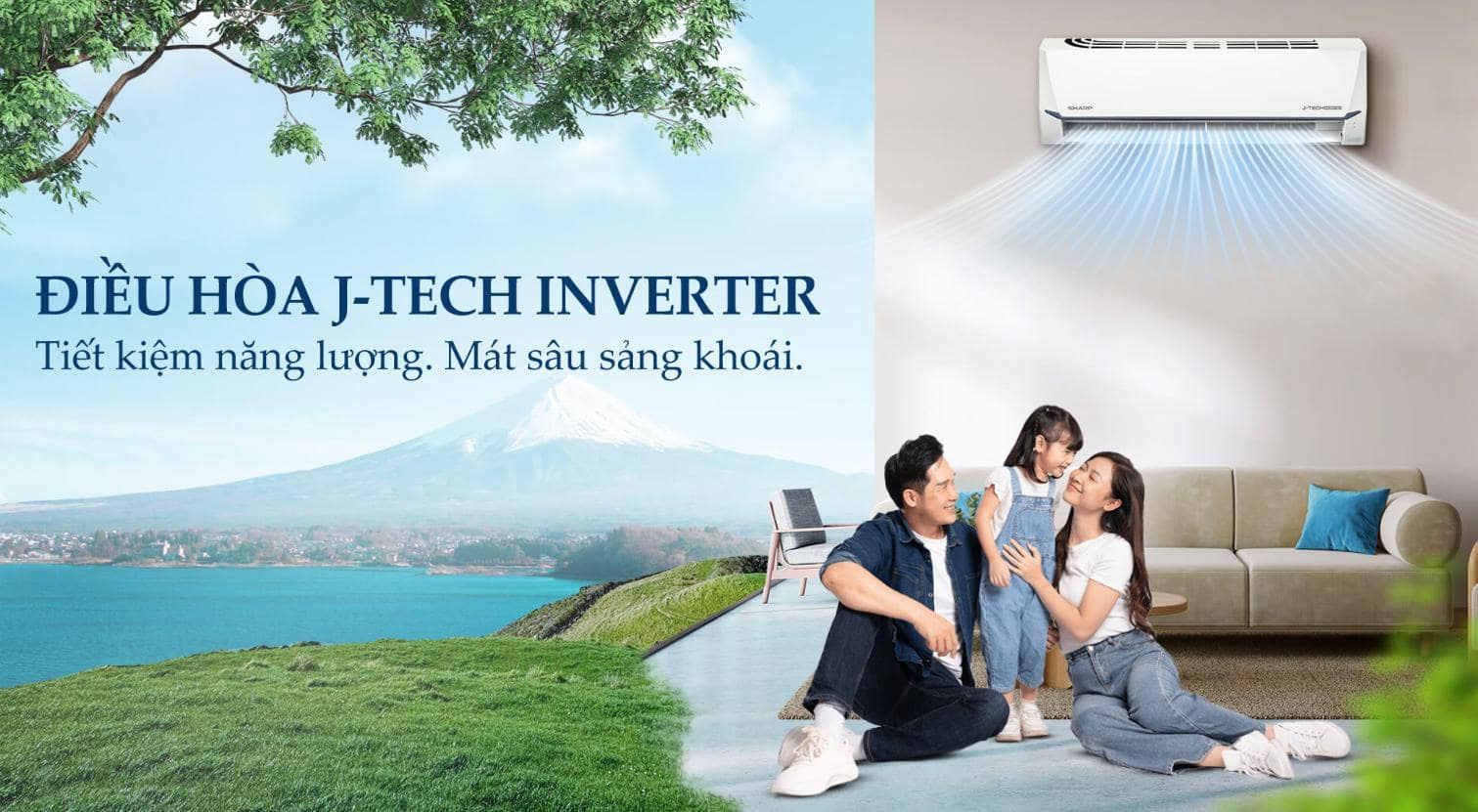 Máy lạnh Sharp Inverter 2HP AH-X18CEWA