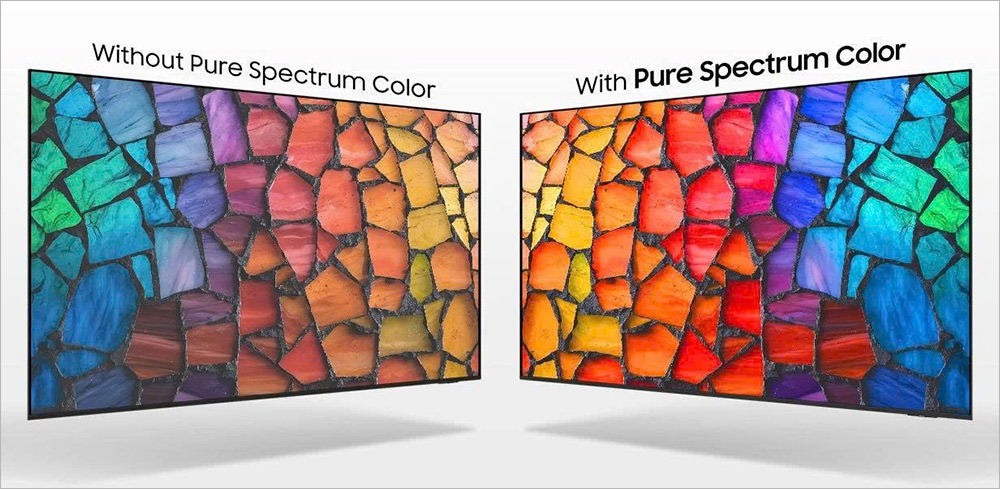 Dải màu sắc siêu rộng Tivi Samsung Mini LED 4K 75 Inch UA75M80HA