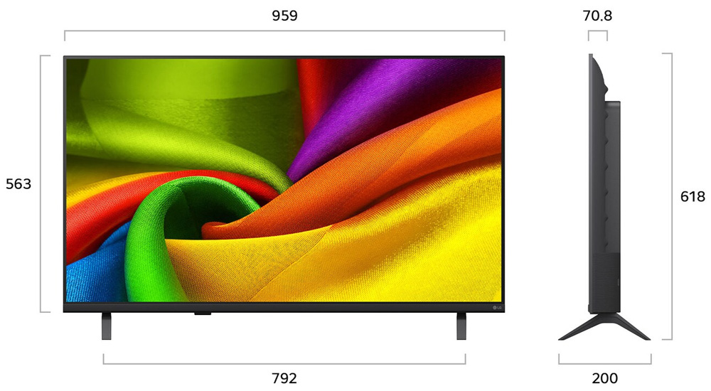 Smart Tivi LG AI 4K 43 inch 43NU855BPSA